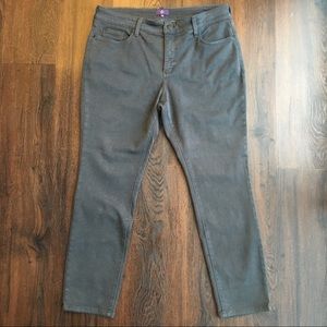 NYDJ Women’s Gray Legging Jeans size 16p